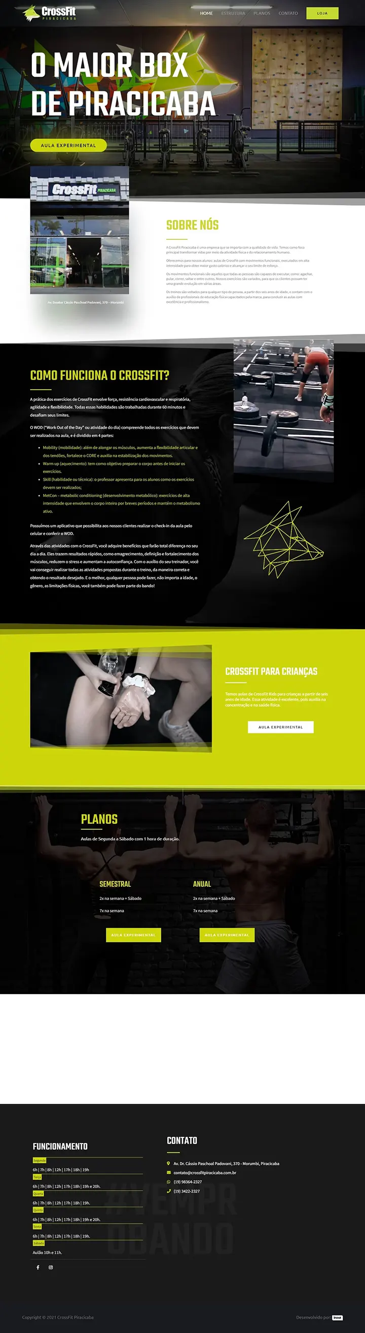 site - crossfitpiracicaba | Bruno Francisco